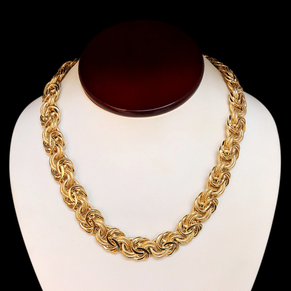 Gargantilla de oro 14k